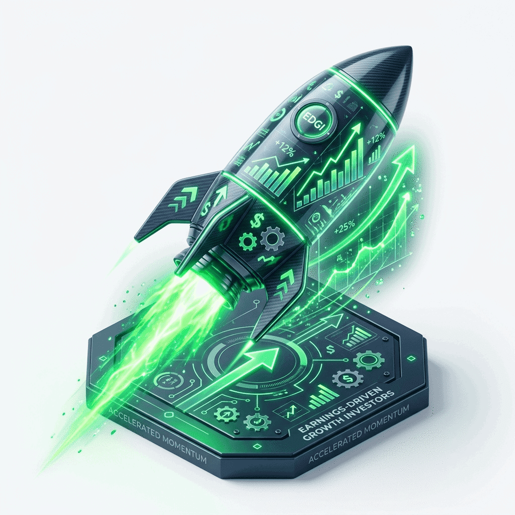 An investment rocket accelerating earnings-driven portfolio growth